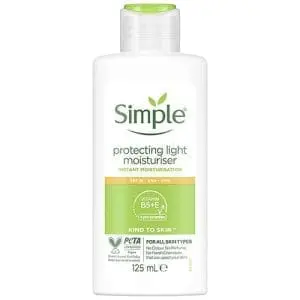 Simple Kind To Skin Protecting Light Moisturize SPF15 -125ml