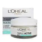 L'Oreal Paris Triple Active Multi-Protection Day Moisturizer - Normal to Combination Skin -50Ml