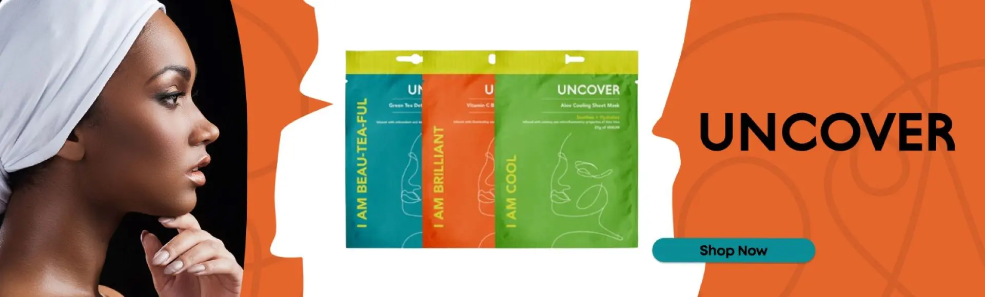 Uncover Essentials Kit (3 step routine: cleanser 120ml, moisturizer 100ml, sunscreen 80ml)