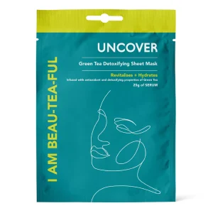 Uncover Green Tea Detoxifying Sheet Mask - I am Beau-tea-ful