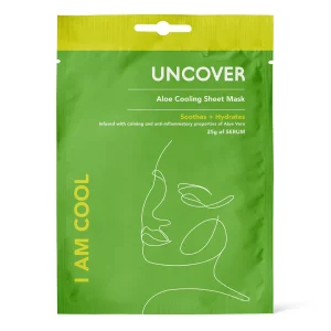 Uncover Aloe Vera Calming & Soothing Sheet Mask - I am Cool